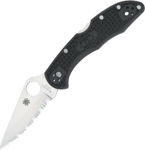 Spyderco Delica 4 Black (3" Satin)