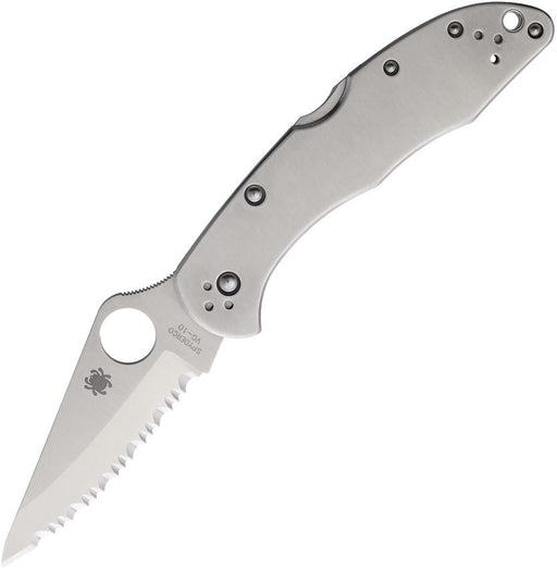 Spyderco Delica 4 Lockback (Stainless) (3" Satin) [C11S]
