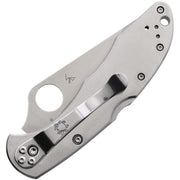 Spyderco Delica 4 Lockback (Stainless) (3" Satin) [C11S] - Image 2