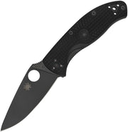Spyderco Tenacious (Black) (3.38" Satin) [C122PBBK]