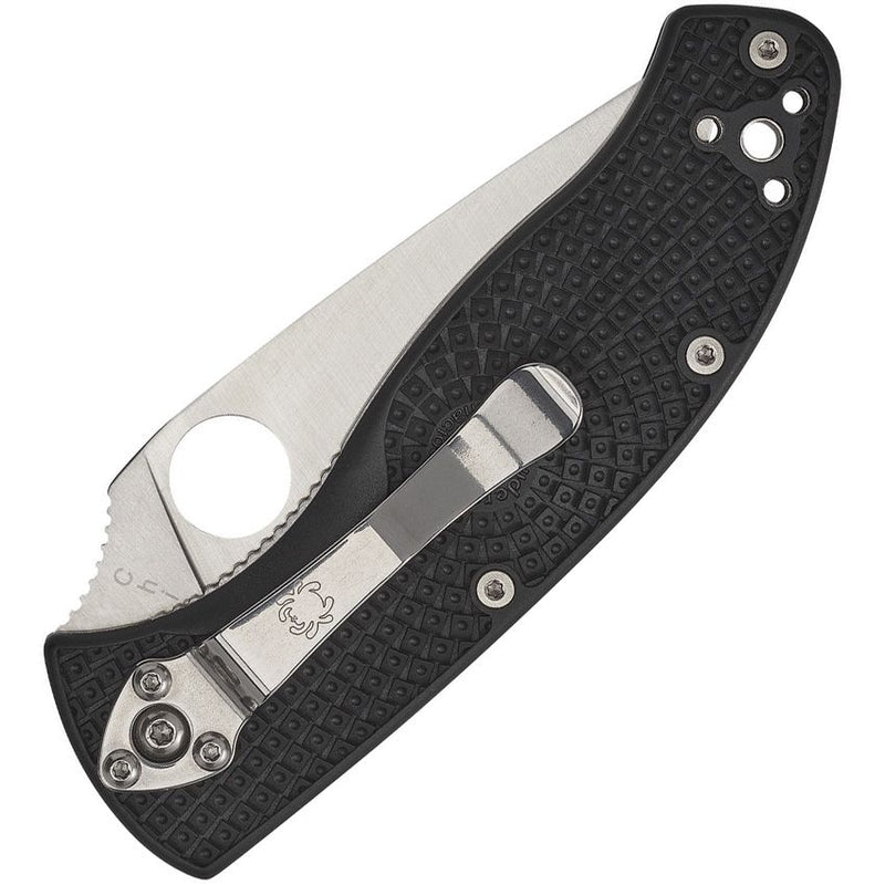 Spyderco Tenacious Linerlock Black (Black) (3.38" Satin) [C122PSBK] - Image 2