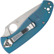 Spyderco Tenacious R.I.L. Titanium Blue (Blue) (3.38" Satin) [C122TIBLP] - Image 2