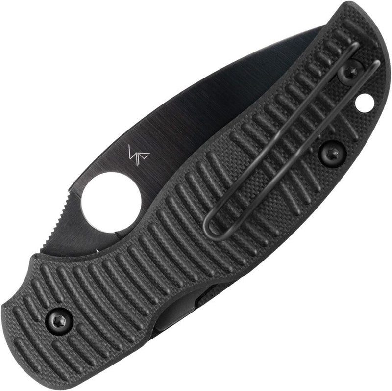 Spyderco Sage 5 Salt Compress Lock (Black) (2.63" Black) [C123GPBKMCBK]