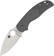 Spyderco Sage 5 Compress Gray Maxamet (Gray) (3" Satin) [C123PGY]