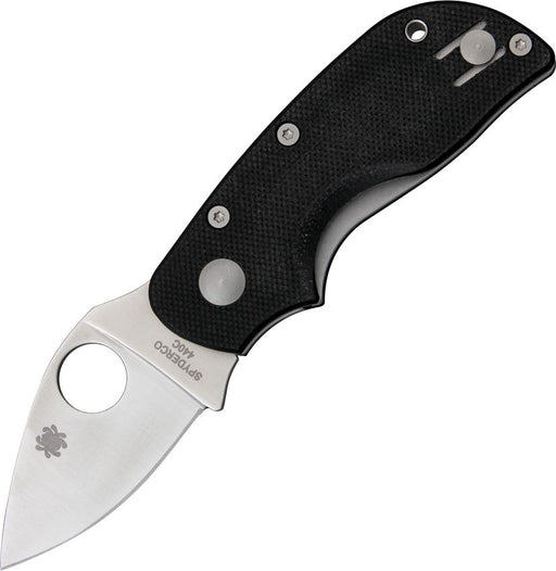 Spyderco Chicago Linerlock (Black) (2" Satin) [C130GP]