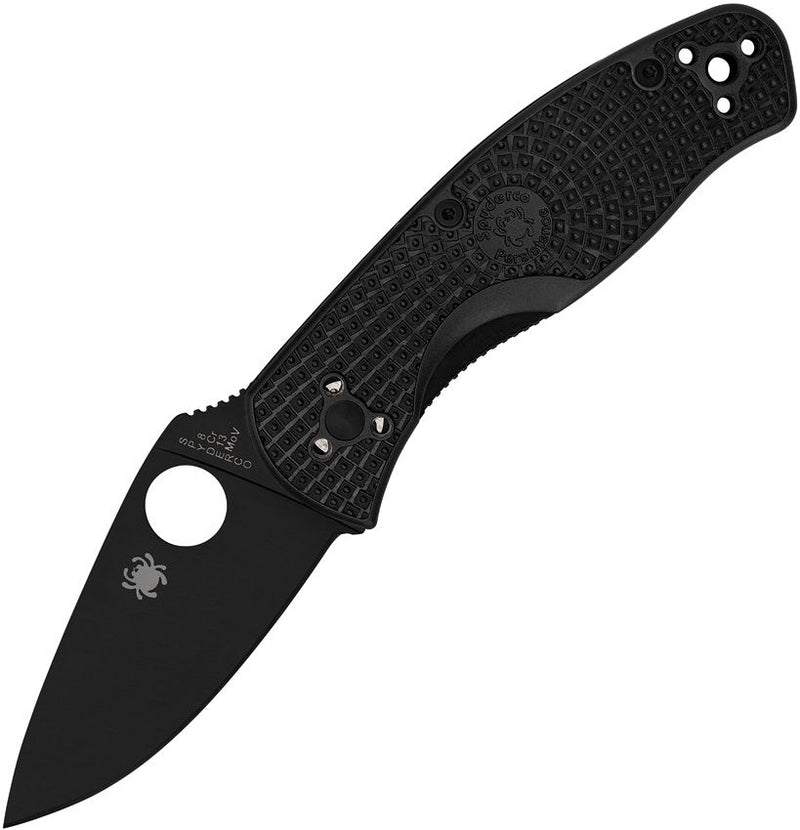 Spyderco Persistence Linerlock Black (Black) (2.75" Black) [C136PBBK]
