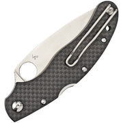 Spyderco Caly 35 Lockback (Stainless) (3.38" Satin) [C144CFPE] - Image 2