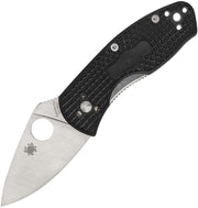Spyderco Ambitious Light Linerlock (Black) (2.5" Satin) [C148PBK]