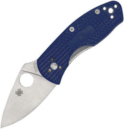 Spyderco Ambitious Light Linerlock (Blue) (2.25" Satin) [C148PBL]