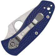 Spyderco Ambitious Light Linerlock (Blue) (2.25" Satin) [C148PBL] - Image 2