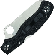 Spyderco Rescue 3 Lockback Black (Black) (3.5" Satin) [C14FSBKBL3] - Image 2
