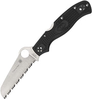 Spyderco Rescue 3 Lockback Black (Black) (3.5" Satin) [C14FSBKBL3]