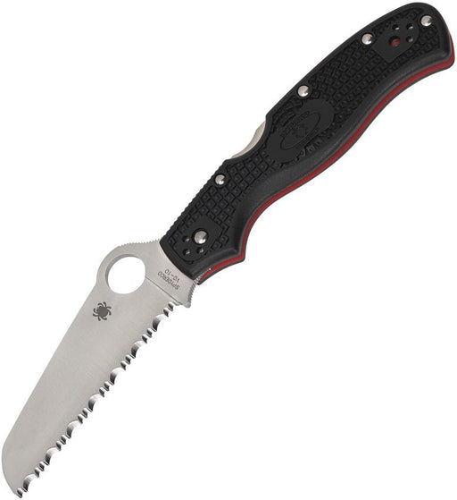 Spyderco Rescue 3 Blk/Red (3.5" Satin)