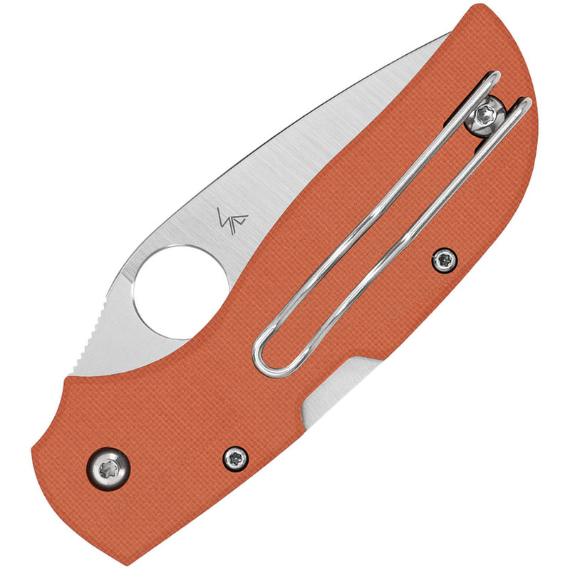 Spyderco Chaparral Lockback Org Folding Knife [C152GPBOR] — view 2