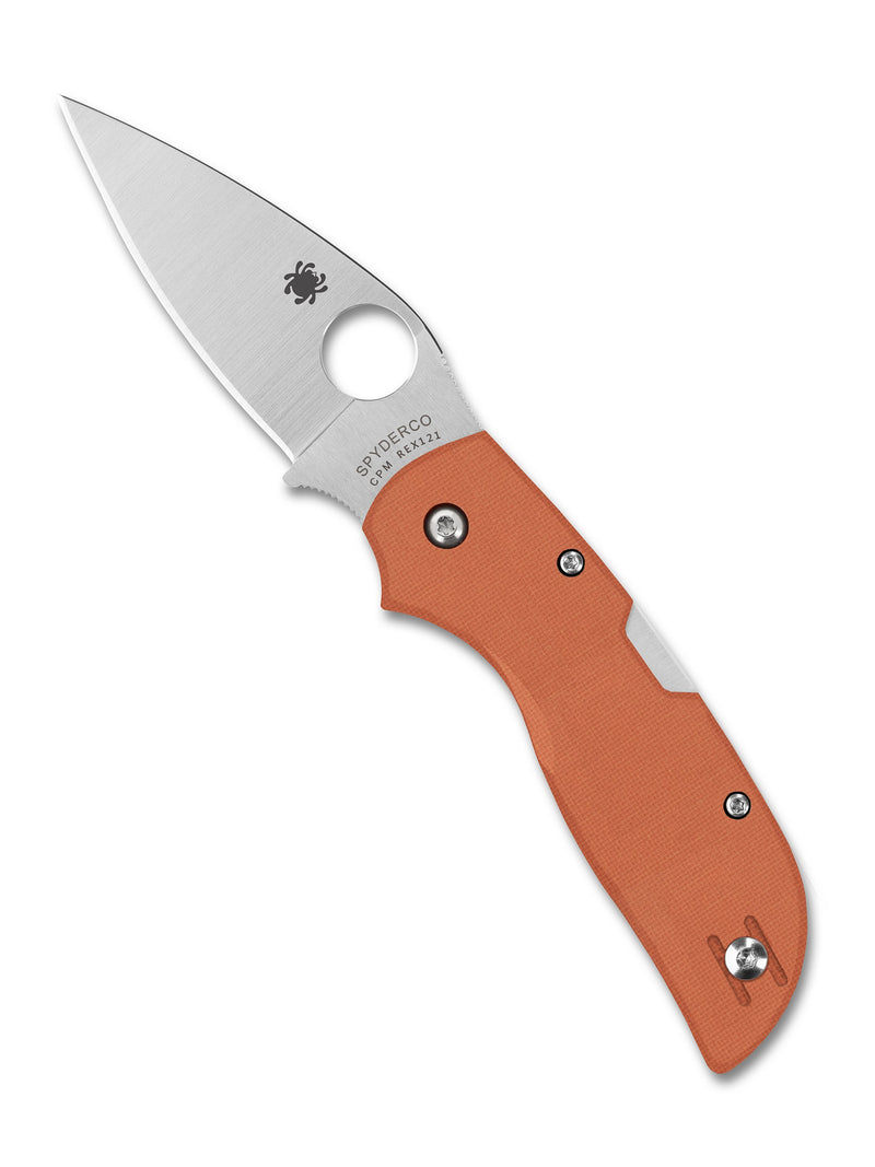 Spyderco Chaparral Lockback Org Folding Knife [C152GPBOR] — view 4