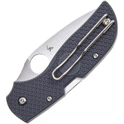 Spyderco Chaparral Lockback (Gray) (2.5" Satin) [C152PGY] - Image 2