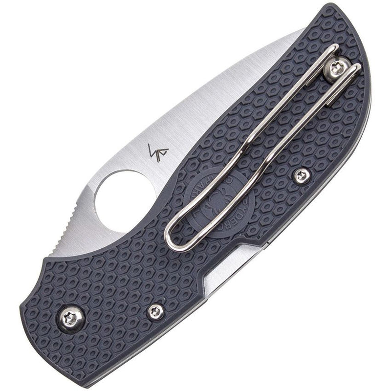 Spyderco Chaparral Lockback (Gray) (2.5" Satin) [C152PGY] - Image 2