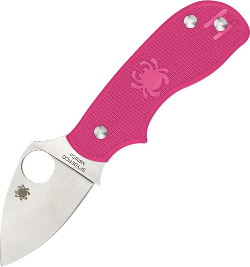 Spyderco Squeak Non-Locking Folder (Red) (2" Satin) [C154PPN]
