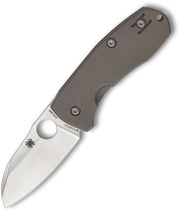 Spyderco Techno 2 Framelock (Stainless) (2.5" Stonewash) [C158TIP2]