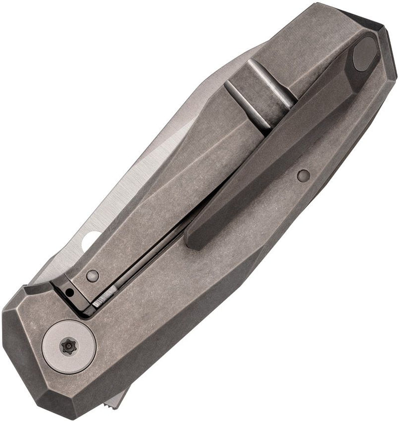 Spyderco Techno 3 Reeve Integral Lock (Gray) (2.63" Satin) [C158TIP3] - Image 2