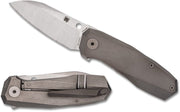 Spyderco Techno 3 Reeve Integral Lock (Gray) (2.63" Satin) [C158TIP3] - Image 3
