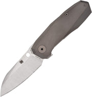 Spyderco Techno 3 Reeve Integral Lock (Gray) (2.63" Satin) [C158TIP3]
