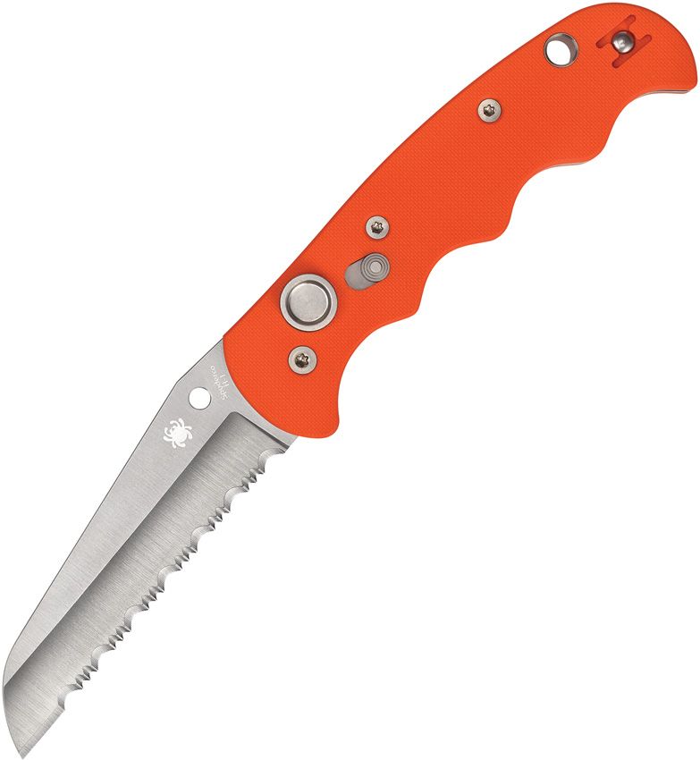 Spyderco Auto Autonomy Button Lock (3.75" Satin)