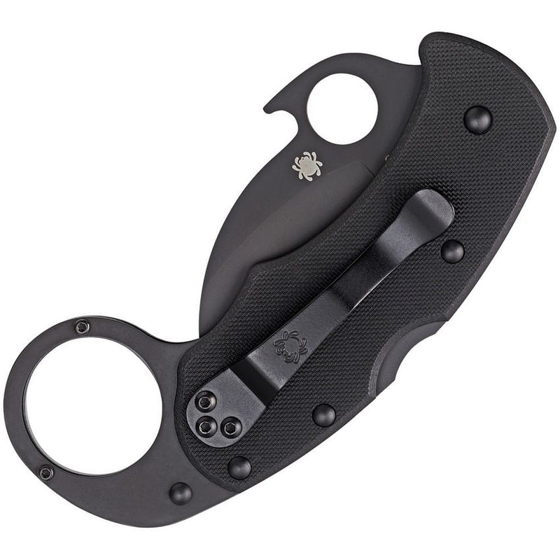Spyderco Karahawk G10 (2.25" Black) - Image 2
