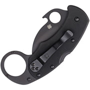 Spyderco Karahawk Lockback G10 (Black) (2.25" Black) [C170GBBKP] - Image 2
