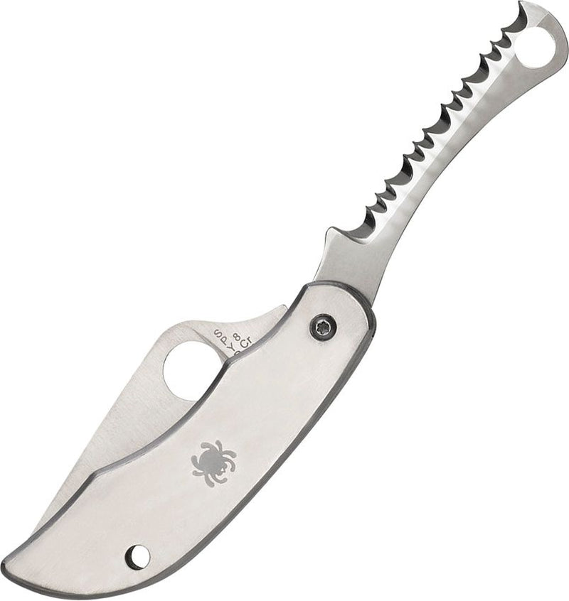 Spyderco ClipiTool Serrated Blade (Stainless) (2" Satin) [C176P&S]