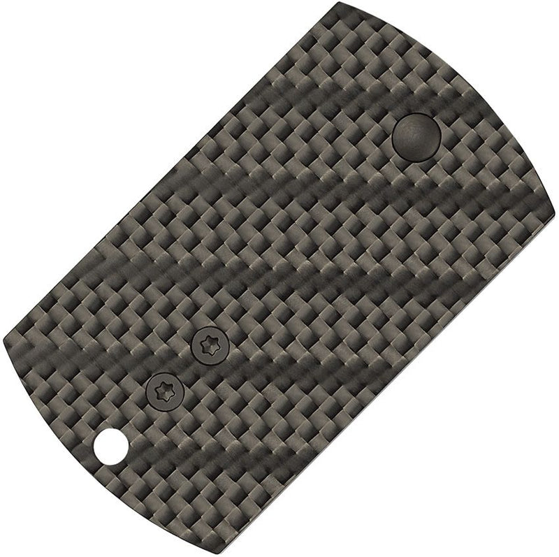 Spyderco Dog Tag Non-Locking Folder (Black) (1" Black) [C188CFBBKP] - Image 2