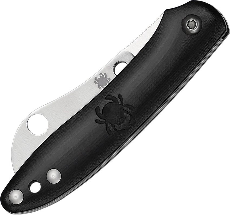 Spyderco Roadie (Black) (2" Satin) [C189PBK] - Image 2