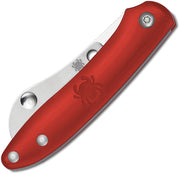 Spyderco Roadie Red Plain (2" Satin) - Image 2
