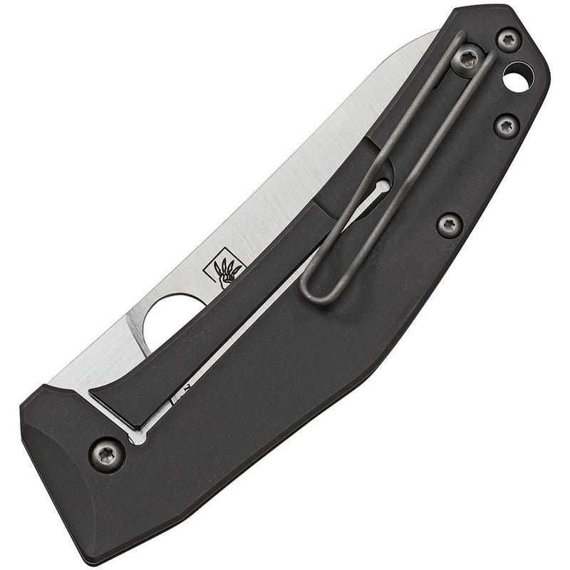 Spyderco SpydieChef Titanium Framelock (Gray) (4.5" Satin) [C211TIP] - Image 2