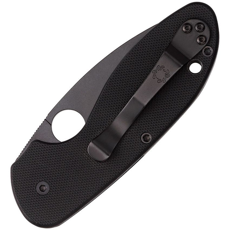 Spyderco Efficient Linerlock Black (Black) (3" Black) [C216GPBBK] - Image 2