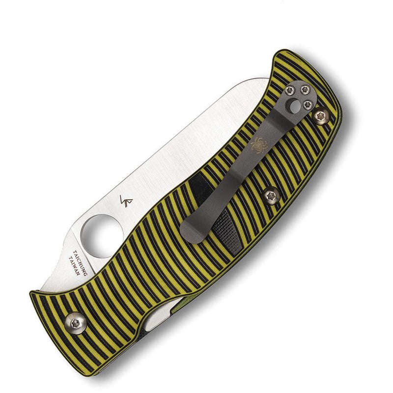Spyderco Caribbean Sheepfoot Shape (3.63" Satin) - Image 2