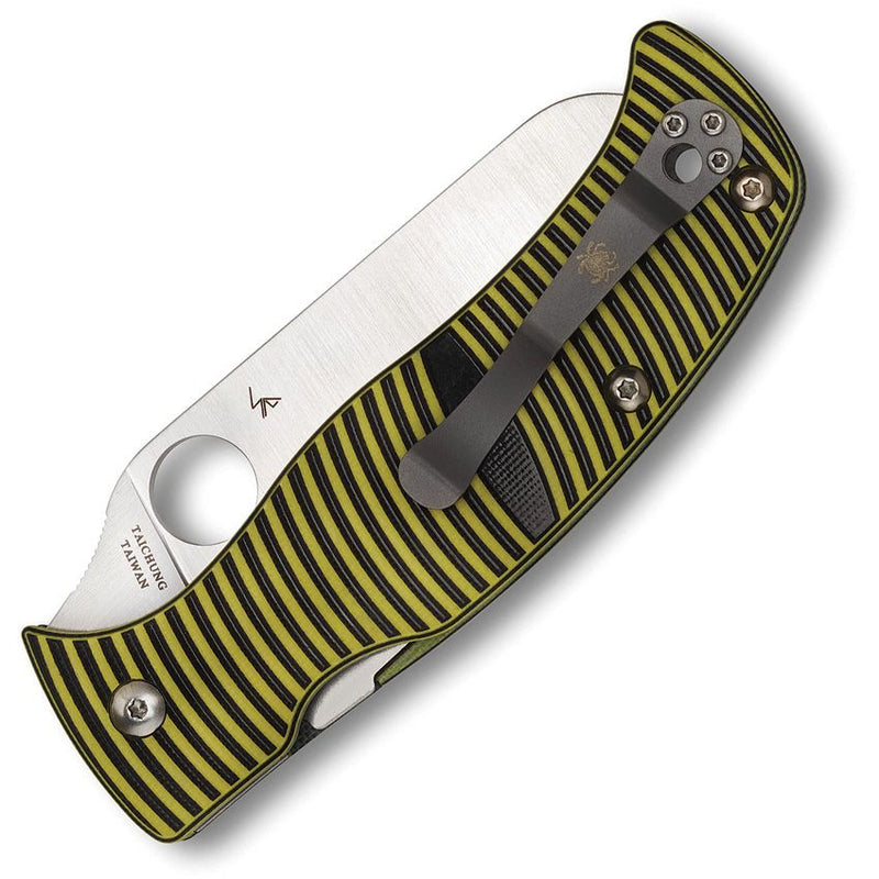 Spyderco Caribbean Compression (Black) (3.63" Satin) [C217GSSF] - Image 2