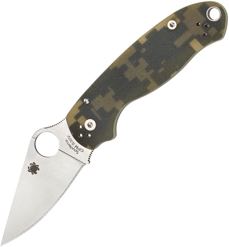 Spyderco Para 3 Satin Blade (3" Satin) [C223GPCMO]