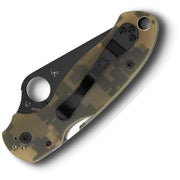 Spyderco Para 3 Black Blade (3" Satin) - Image 2