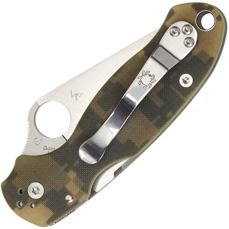 Spyderco Para 3 Satin Blade (3" Satin) [C223GPCMO] - Image 2