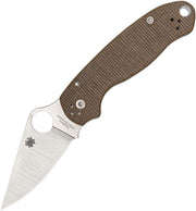 Spyderco Para 3 Brn (3" Satin)