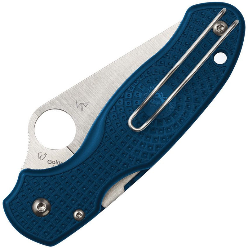 Spyderco Para 3 Compression Lock (Blue) (3" Satin) [C223PCBL] - Image 2