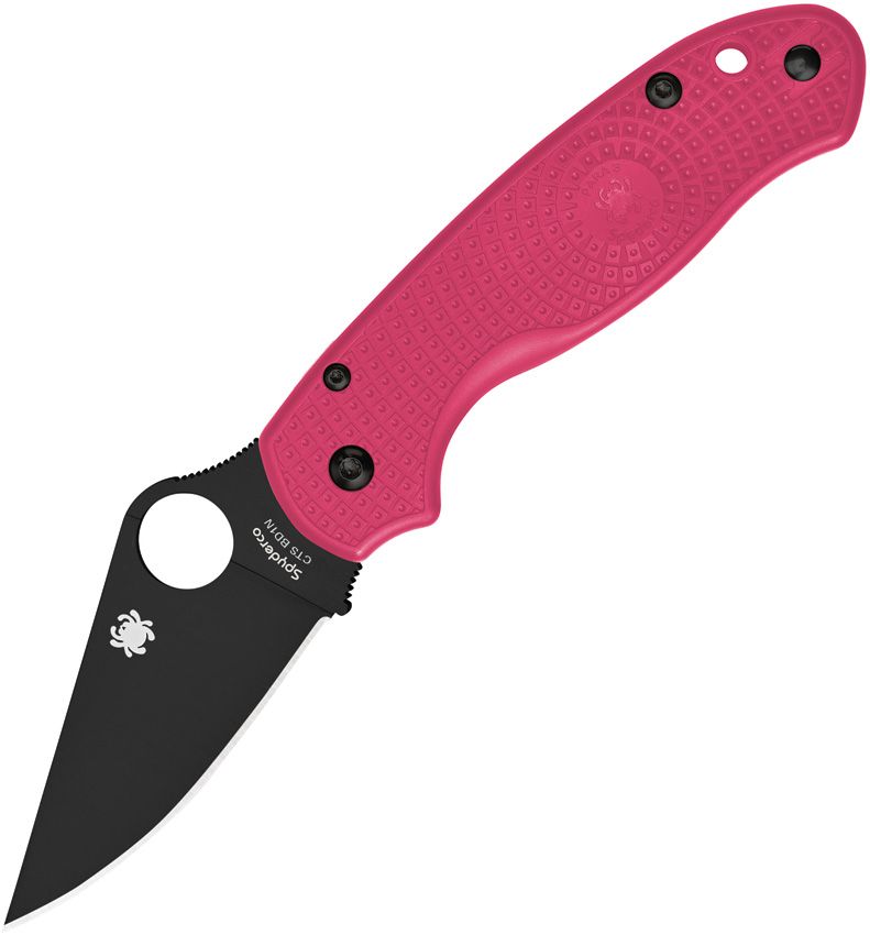 Spyderco Para 3 Compression Lock Pink (Black) (3" Black) [C223PPNBK]
