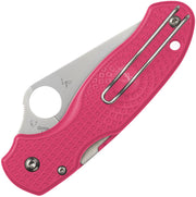 Spyderco Para 3 Compression Lock Pink (3" Satin) [C223PPN] - Image 2