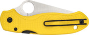 Spyderco Para 3 Compress Lock Salt (Yellow) (2.93" Satin) [C223PYL] - Image 2