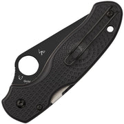 Spyderco Para 3 Compression Lock Blk (Black) (3" Black) [C223SBBK] - Image 2