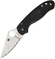 Spyderco Para 3 Compression Lock (Black) (3" Satin) [C223SBK]