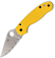 Spyderco Para 3 Salt Compres Lock (Yellow) (3" Satin) [C223SYL]
