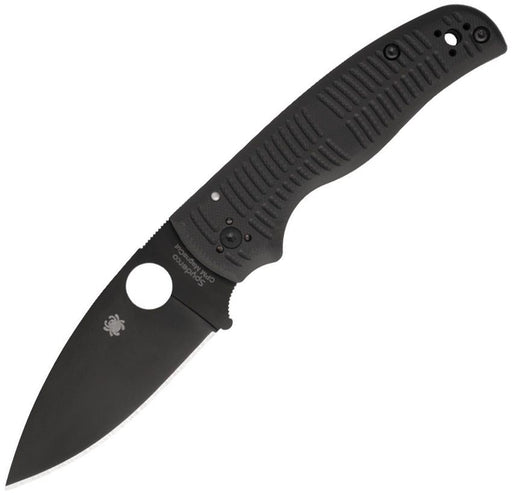 Spyderco Shaman Salt Compression Lock (Black) (3.63" Black) [C229GMCBKP]