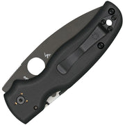 Spyderco Shaman Compression Lock (Black) (3.63" Satin) [C229GPBK] - Image 2